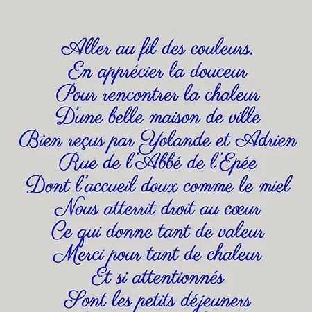 ゲストハウス Lamaisondeyolandeetadrien *